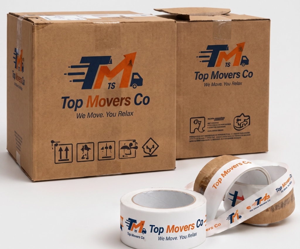 Top Movers Co branded boxes and packing materials